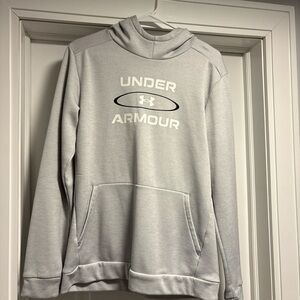 Under Armour Men's Light Gray Hoodie